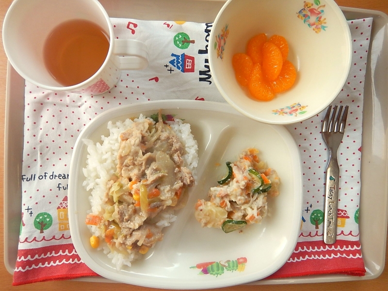 今日の給食