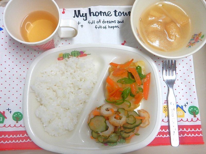 今日の給食