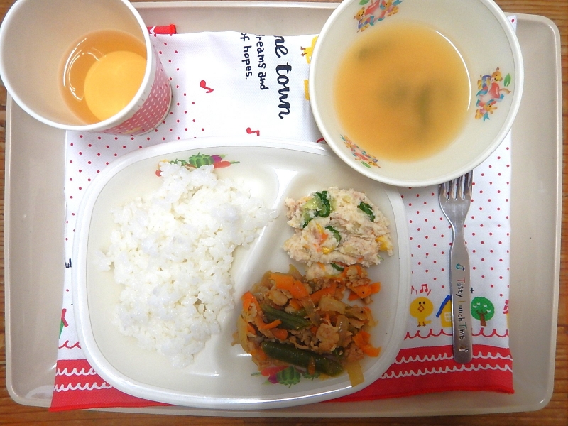 今日の給食