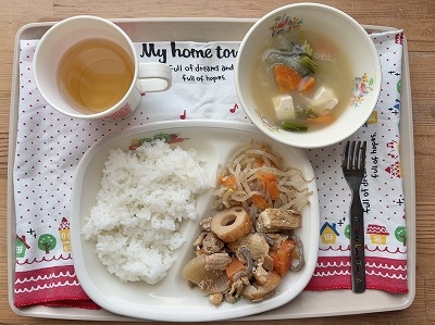 今日の給食