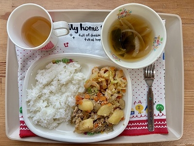 今日の給食