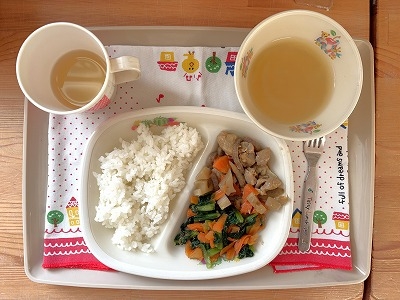 今日の給食