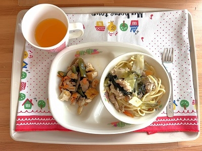 今日の給食