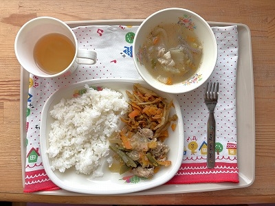 今日の給食