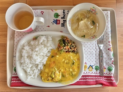 今日の給食