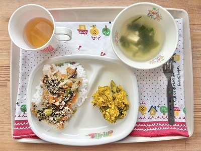 今日の給食