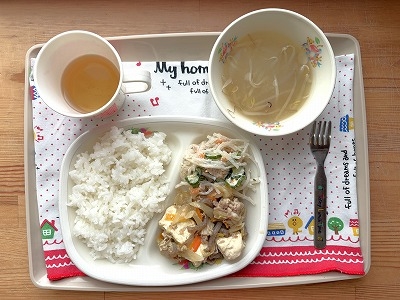 今日の給食