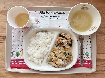 今日の給食