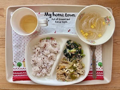 今日の給食