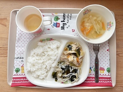 今日の給食