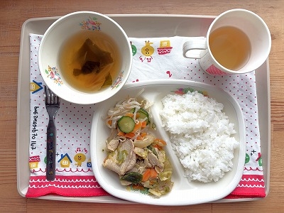 今日の給食