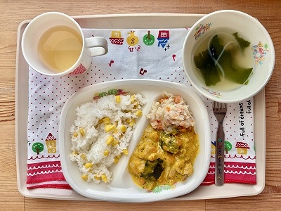 今日の給食
