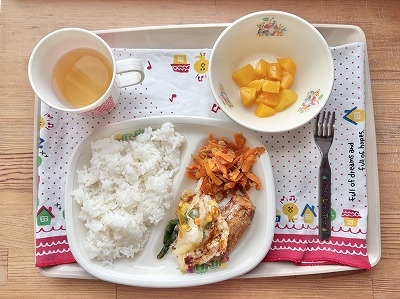 今日の給食