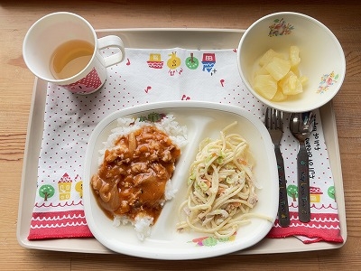 今日の給食