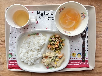 今日の給食