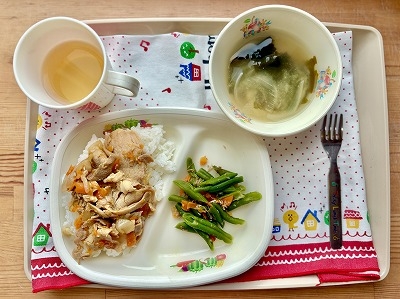 今日の給食