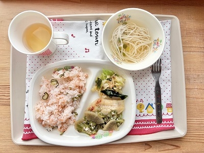 今日の給食