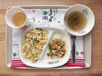 今日の給食