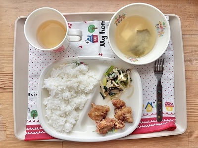 今日の給食