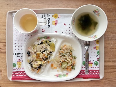 今日の給食