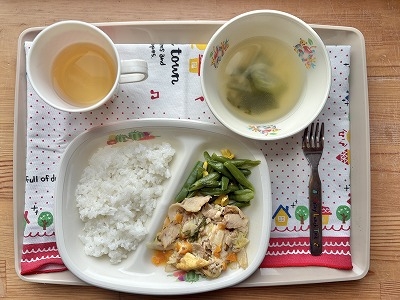今日の給食