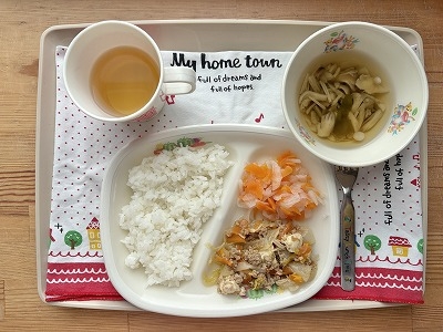 今日の給食