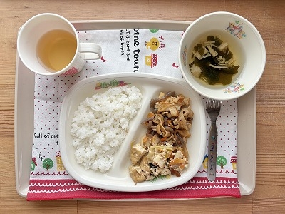 今日の給食
