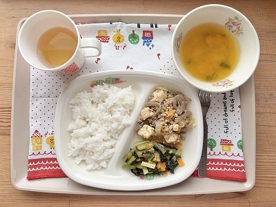 今日の給食