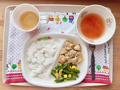 今日の給食