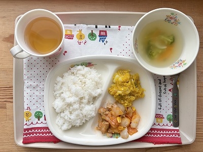 今日の給食
