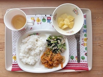今日の給食