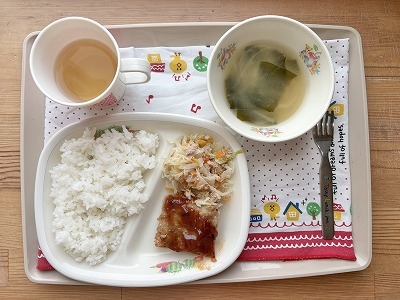 今日の給食