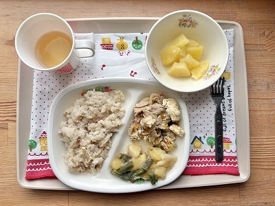 今日の給食