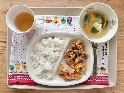 今日の給食