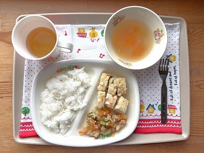 今日の給食