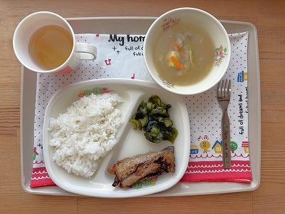 今日の給食