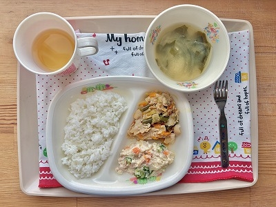 今日の給食