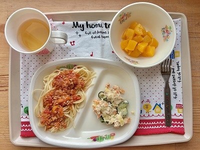 今日の給食