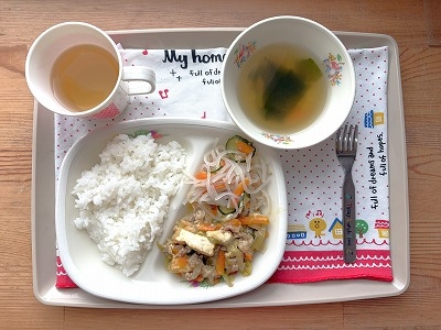 今日の給食