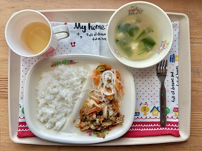 今日の給食