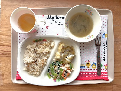 今日の給食